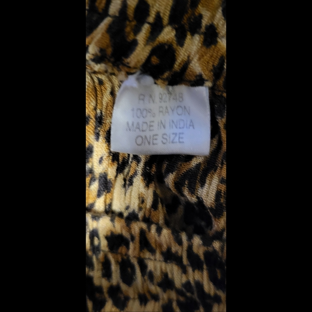 Lightweight Rayon Drawstring Skirt - image 7